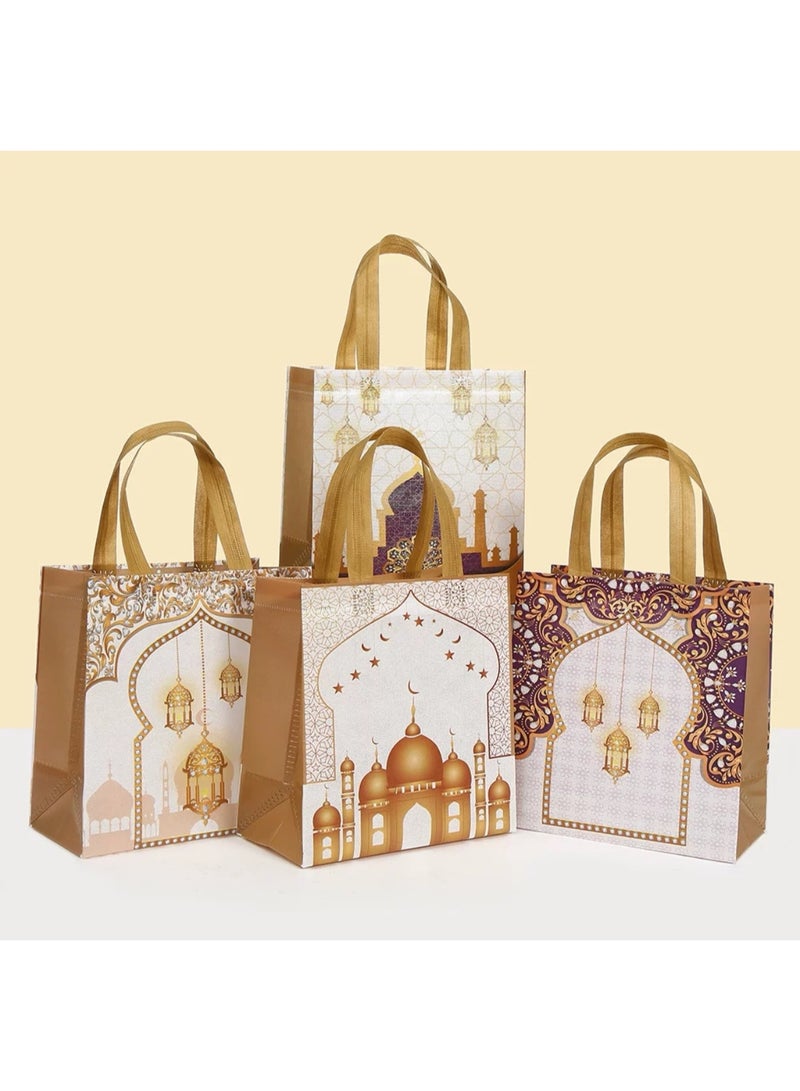 8 PCS 23x22x11 cm Luxury Ramadan Gift Bag for Gifts & Special Occasions - Image 1